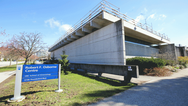Robert F. Osborne Centre on UBC's Vancouver campus