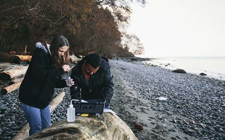 Students in Vancouver engaged in interdisciplinary studies