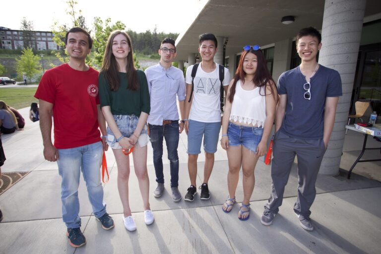 Students at Destination UBC