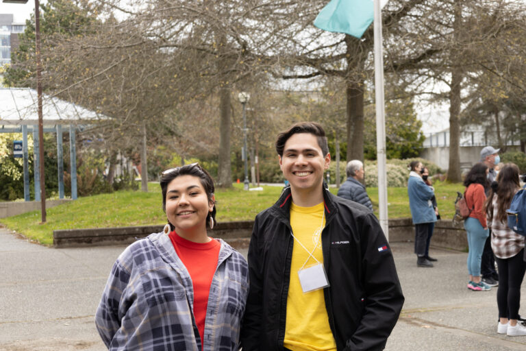 Destination UBC attendees on the UBC Vancouver campus